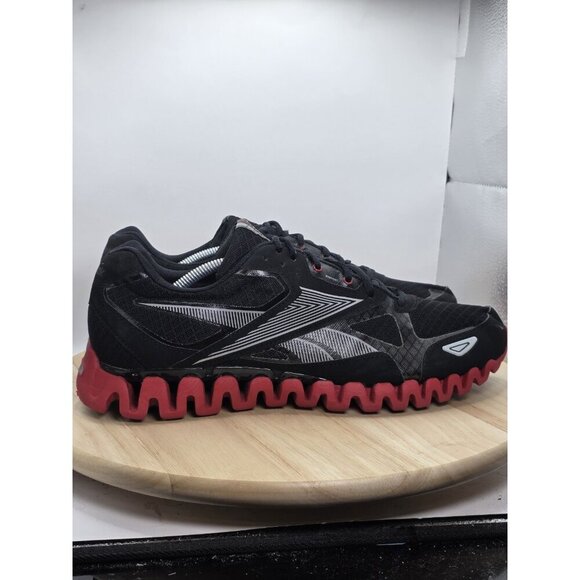 Reebok Premier Zignano Mens Grey Red Mens Size 11.5 - Picture 3 of 10